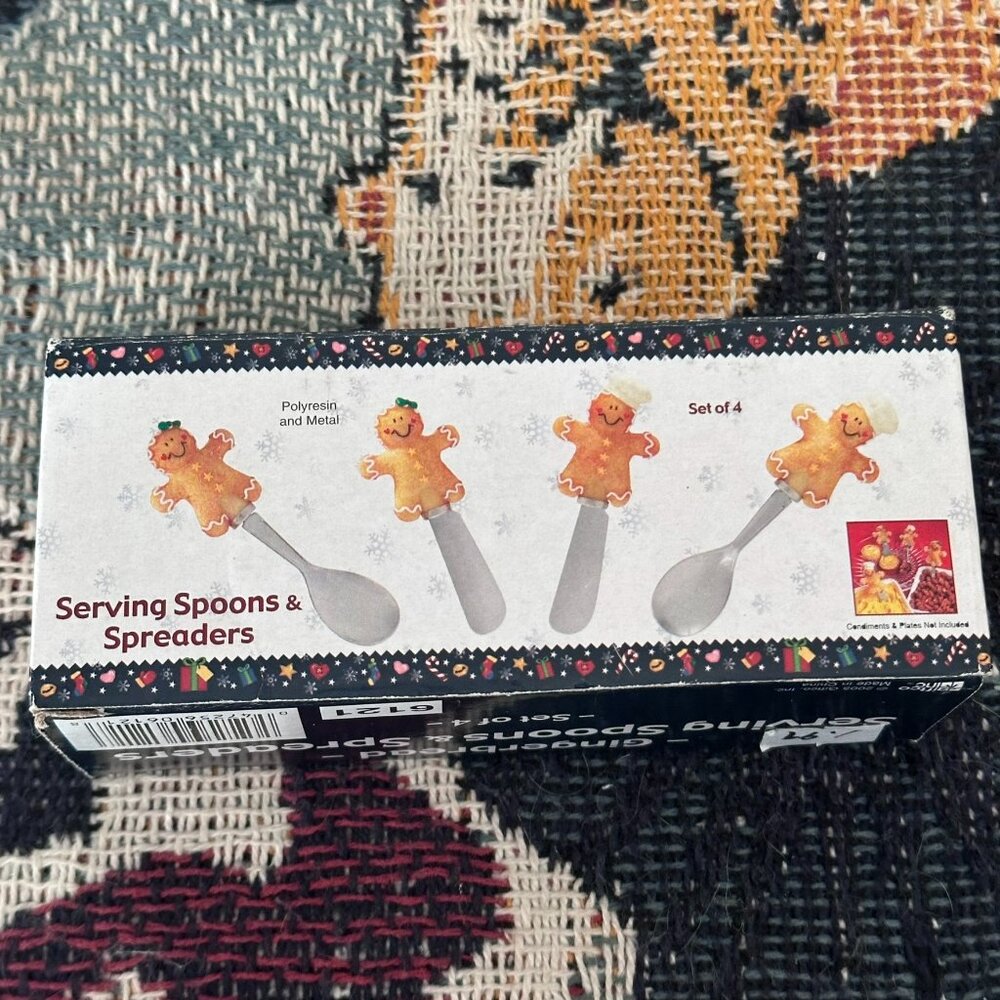 Gingerbread serving spoons & spreaders